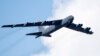FILE - A U.S. Air Force B-52 strategic bomber flies near Lithuania, June 16, 2016. The U.S. flew B-52 bombers and other aircraft near South Korea during a joint air drill on Dec. 20, 2022.