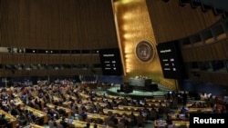 Sjednica Generalne skupštine UN-a.