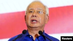 Mantan Perdana Menteri Malaysia Najib Razak (foto: dok). 