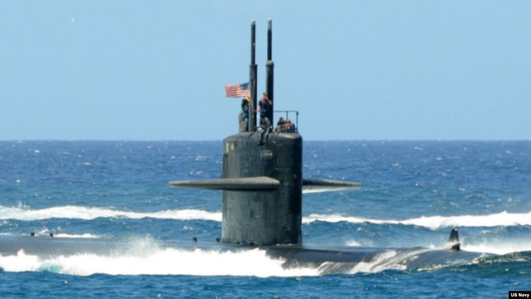 미 해군 원자력 추진 잠수함 '키웨스트' (SSN-722).
