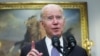 Presiden AS Joe Biden menyampaikan pernyataan tentang keuntungan yang diraih oleh sejumlah perusahaan minyak dalam konferensi pers di Gedung Putih, Washington, pada 31 Oktober 2022. (Foto: Reuters/Leah Millis)