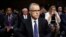 FILE - Acting FBI Director Andrew McCabe testifies on Capitol Hill in Washington, May 11, 2017. He's under consideration to become James Comey's replacement as director.