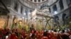 Jerusalem's Holy Sepulchre 'Resurrected' for Palm Sunday Mass as Pilgrims Return 