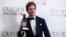 Eddie Redmayne poses after winning the Best Actor in a Musical award for the "Cabaret" at the Olivier Awards at the Royal Opera House in London, Britain, April 10, 2022.