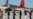 国国家主席习近平和夫人彭丽媛结束对美国的国事访问，从马里兰州安德鲁斯联合基地启程离开时，美军仪仗队展示美国和中国国旗。(2026年9月25日)