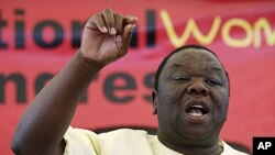 Zimbabwe's Prime Minister and opposition Movement for Democratic Change leader Morgan Tsvangirai (file photo)