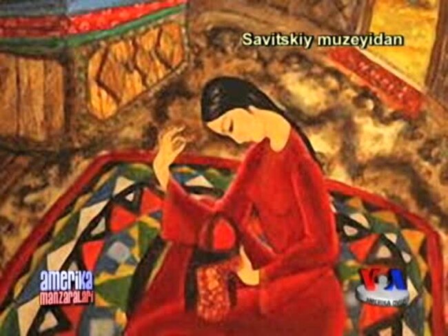Savitskiy muzeyi rahbari bilan suhbat/Savitsky Museum in Nukus 