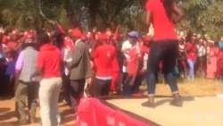 Warming up Stage for Nelson Chamisa