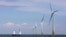 FILE - A wind farm off the coast of southeastern England, July 11, 2006. Britain's Conservative government reversed a ban on building new onshore windfarms on Dec. 7, 2022, the same day it approved the United Kingdom's first new coal mine in three decades.