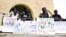Manifestants lors de la grève pour le climat à Thiès au Sénégal le 20 septembre 2019. 