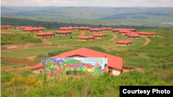 Agahozo-Shalom Youth Village, east of Kigali. The village is home to the biggest solar power plant in East Africa. Credit: ASYV