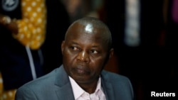 FILE—Vital Kamerhe attends a meeting with Congo's Independent National Electoral Commission and observers from the Southern African Development Community in Kinshasa