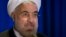 Iranian President Hassan Rouhani speaks during a address and discussion hosted by the Asia Society and the Council on Foreign Relations at the Hilton Hotel in midtown Manhattan, in New York, US Testing Iran Analysis, Sept. 26, 2013.