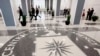 FILE - The lobby of the CIA Headquarters Building in McLean, Virginia, Aug. 14, 2008. 