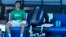 Defending men's champion, Serbia's Novak Djokovic, rests during a practice session on Margaret Court Arena ahead of the Australian Open tennis championship in Melbourne, Australia, Jan. 13, 2022. 