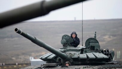 Quân đội Nga diễn tập gần biên giới với Ukraine hôm 14/12