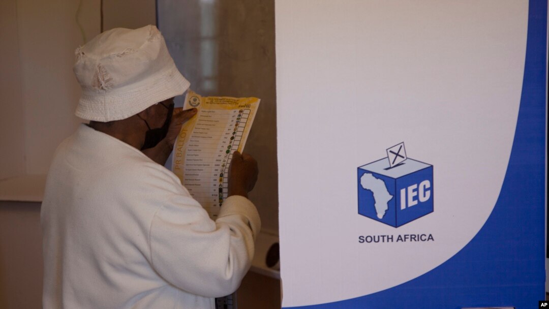 South Africa iri kuita sarudzo dzeparamende nemakanzuru musi wa 29 Chivabvu, 2024.