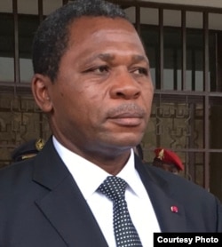 Paul Atanga Nji, ministre de l’administration territoriale, à Yaoundé, le 29 juin. (Crédit photo/MRC)