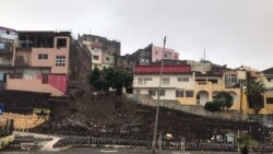 Chuvas provocam deslizamentos de terra, Praia, Cabo Verde