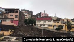 Chuvas provocam deslizamentos de terra, Praia, Cabo Verde