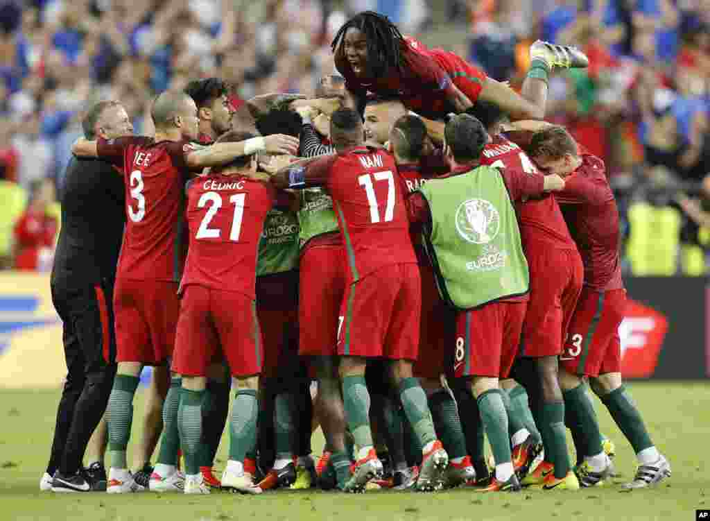 Portugal Ta Lashe Gasar Kwallon Kafa Ta Kasashen Turai Euro2016 Cup