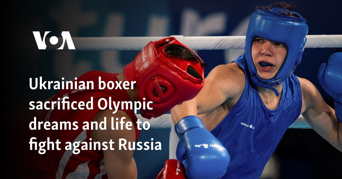 Ukrainian boxer sacrificed Olympic dreams and life to fight against Russia