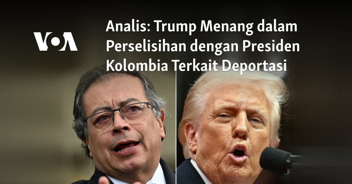 Trump Menang dalam Perselisihan dengan Presiden Kolombia Terkait Deportasi