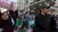Manifestation d'étudiants à Alger le 29 octobre 2019.