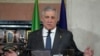 El ministro de Asuntos Exteriores italiano, Antonio Tajani, y su homólogo israelí, Gideon Saar, ofrecen una conferencia de prensa al final de su reunión en Roma, el martes 14 de enero de 2025.