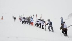 اسکی بازان بامیان صاحب نخستین بالابر يا لفت اسکی شدند