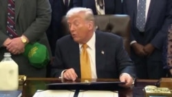 트럼프 대통령 "이란 내 살육과 사형 집행 중단 소식 받아"