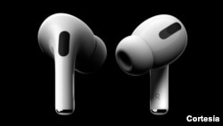 Apple Inc lanzó el lunes Apple AirPods Pro, una versión mejorada de sus auriculares inalámbricos premium con función de cancelación de ruido. Foto cortesía.