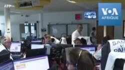 Coronavirus: Macron se rend au centre d'appel du Samu de l'hôpital Necker