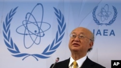 Yukiya Amano, secrétaire général de l'Agence internationale de l'énergie atomique (AIEA)