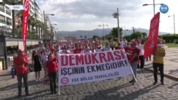 İzmir’de ‘Demokrasi İçin Bir Nefes’ Mitingi
