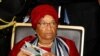 Liberiya: Perezida Ellen Johnson Yarakuwe mu Mugambwe 