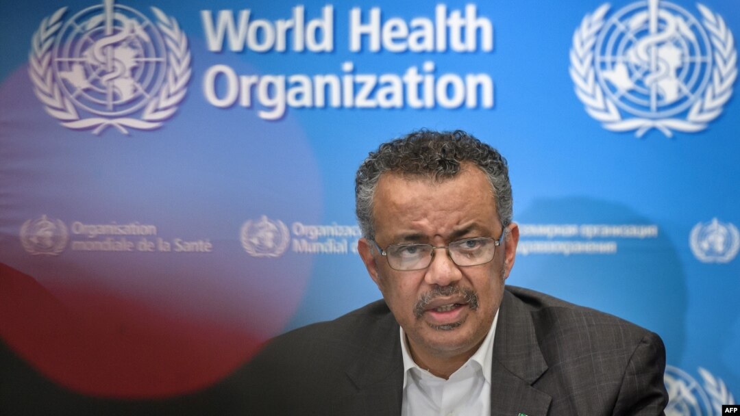 Dirjen WHO Tedros Adhanom Ghebreyesus