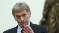 Kremlin spokesman Dmitry Peskov attends a meeting of Russian President Vladimir Putin at the Kremlin in Moscow, March 26, 2018.