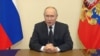 Rusya lideri Putin TV'den halka seslendi.