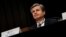 Federal Bureau of Investigation (FBI) Director Christopher Wray testifies before a Senate Intelligence Committee hearing on Capitol Hill in Washington, Feb. 13, 2018.