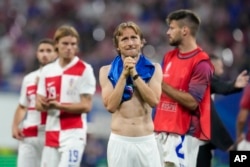 Luka Modrić, reprezentativac Hrvatske posle utakmice sa Italijom na nedavnom Evropskom prvenstvu (Foto: AP/Sunday Alamba)