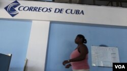 En enero pasado Cuba prohibió el envío de todo tipo de correspondencia.