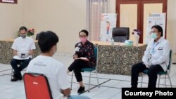 Menlu Retno berjanji pemerintah akan mengambil langkah-langkah untuk memastikan hak-hak ABK asal Indonesia terpenuhi (courtesy: Kemlu RI). 