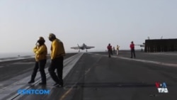 ویدیویی که فرماندهی مرکزی ایالات متحده از فعالیت ناو «آبراهام لینکلن» منتشر کرد