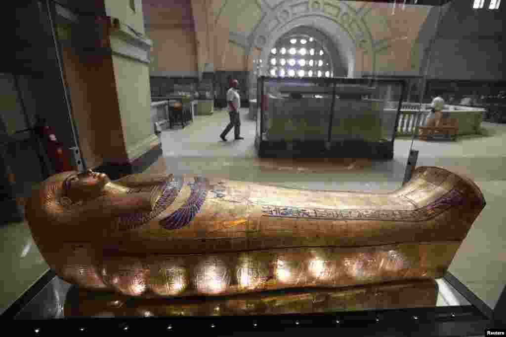 مصر کے دارالحکومت قاہرہ میں قائم عجائب گھر میں فرعون سے منسوب اشیاء نمائش کے لیے رکھی گئی ہیں۔