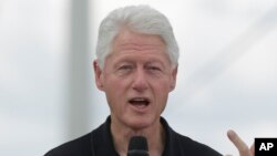 Bill Clinton ancien président américain