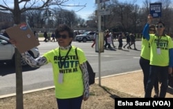 Voter registration teams were out in force during the #March4OurLives across the U.S.