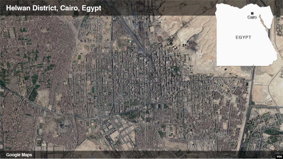 Distrik Helwan, Kairo.