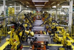 Ford'un Michigan eyaletinin Dearborn kentindeki fabrikası, Amerika'nın en çok satan motorlu aracı F-150 kamyonetlerini imal ediyor.