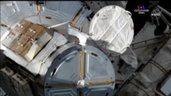 Ամերիկացի տիեզերագնաց Շեյն Քիմբրոն և ֆրանսիացի տիեզերագնաց Տոնաս Պեսկեն բաց տիեզերքում վերանորոգման աշխատանքներ են իրականացրել